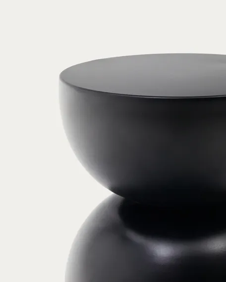 Приставной столик Rachel Ø30х52 см, черный