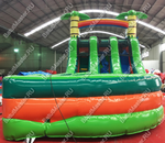 Батут-горка "Чудо-остров" 5,5*4,5*4,5 м