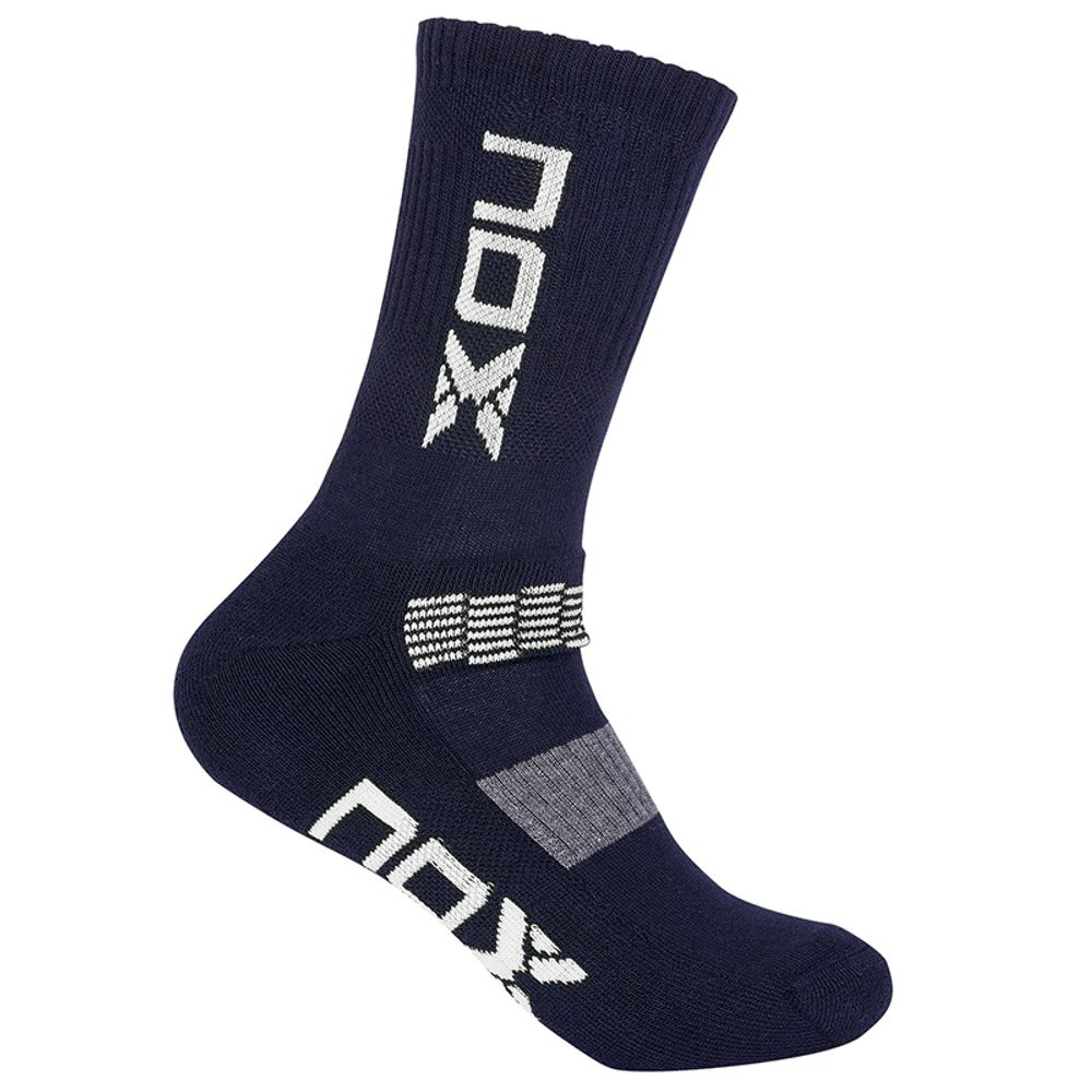 Носки теннисные NOX Technical Socks Man 1P - azul/blanco