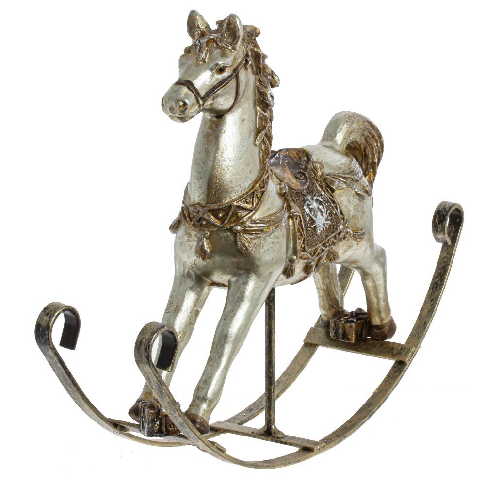 GAEM Фигурка декоративная "Лошадка-качалка", L21,5 W5 H17 см