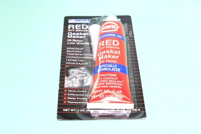 Герметик-прокладка 85г силиконовый, красный