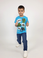 5-136-2 Футболка для мальчика Лунева