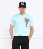 футболка Philipp Plein - голубой(MTK6107 PJY002N)