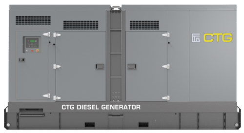 Дизельный генератор CTG 700D в кожухе