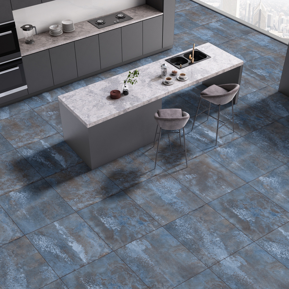 Керамогранит Sapphire 1008 60x60 см 1.44 м² матовый цвет синий