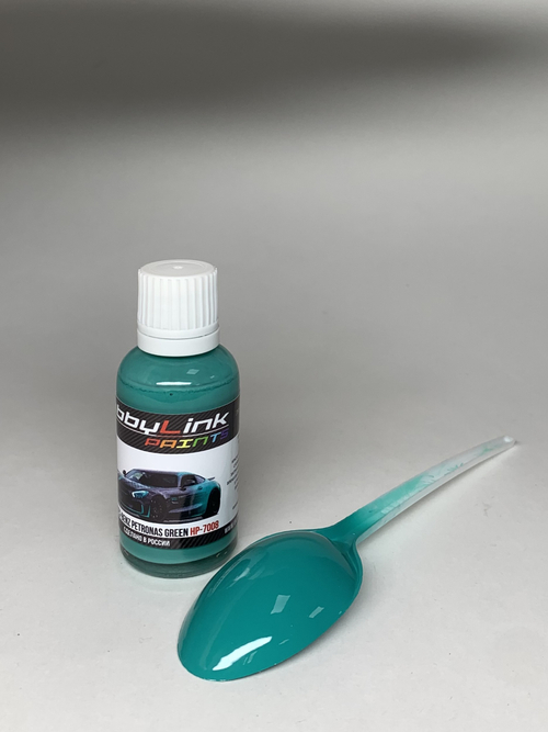 Краска лаковая HobbyLink Mercedes-Benz Petronas Green HP-7008