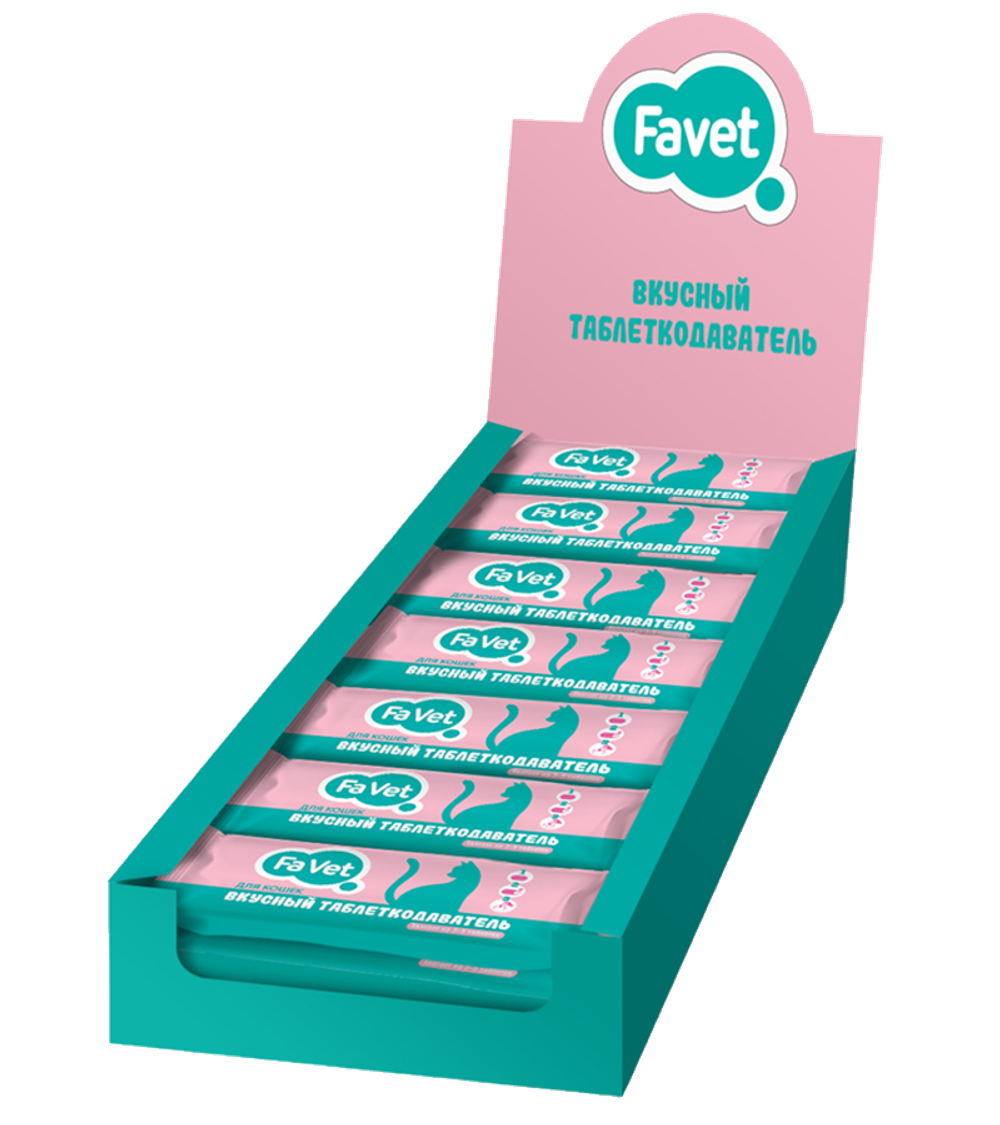 Favet Вкусный таблеткодаватель для кошек (33070)