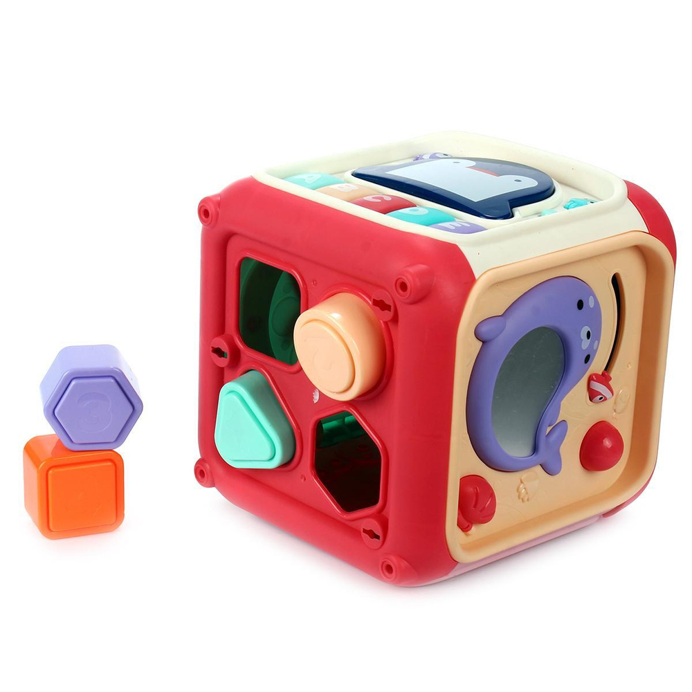 Развивающая игрушка Куб, коробка 668-108