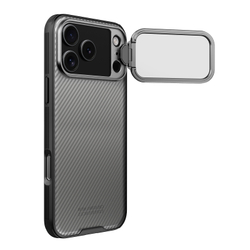Чехол прозрачный тонированный на iPhone 17 Pro Max, серия CamShield Prop Case (версия с прозрачной крышкой объектива) от Nillkin
