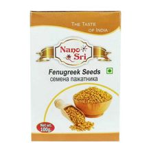 Семена пажитника Nano Sri Fenugreek Seeds, 100 г, 2 шт