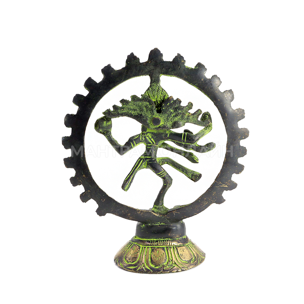 Статуэтка Натарадж танцующий бронза 11 х 13 см