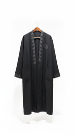 Шапан льняной длинный OYU TOLQYN BLACK