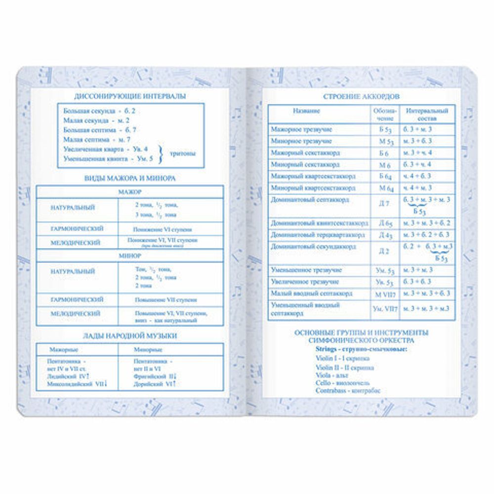 Дневник для музыкальной школы 48 л., обложка кожзам гибкая, термотиснение, BRAUBERG, зеленый, 105496