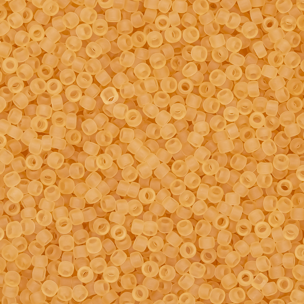 Японский бисер TOHO Round 15/0 (№2F), прозрачный матовый