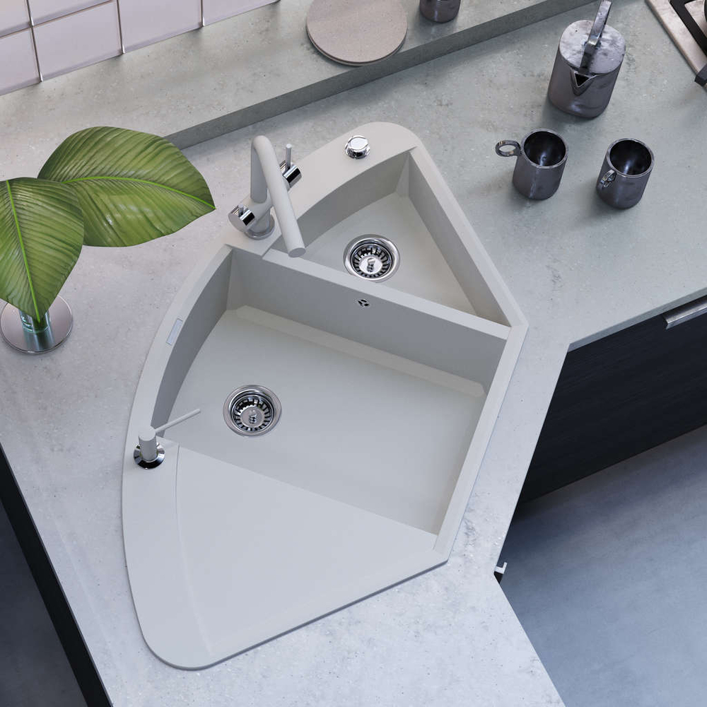 Мойка Omoikiri Sakaime 105C-WH Tetogranit | Белый