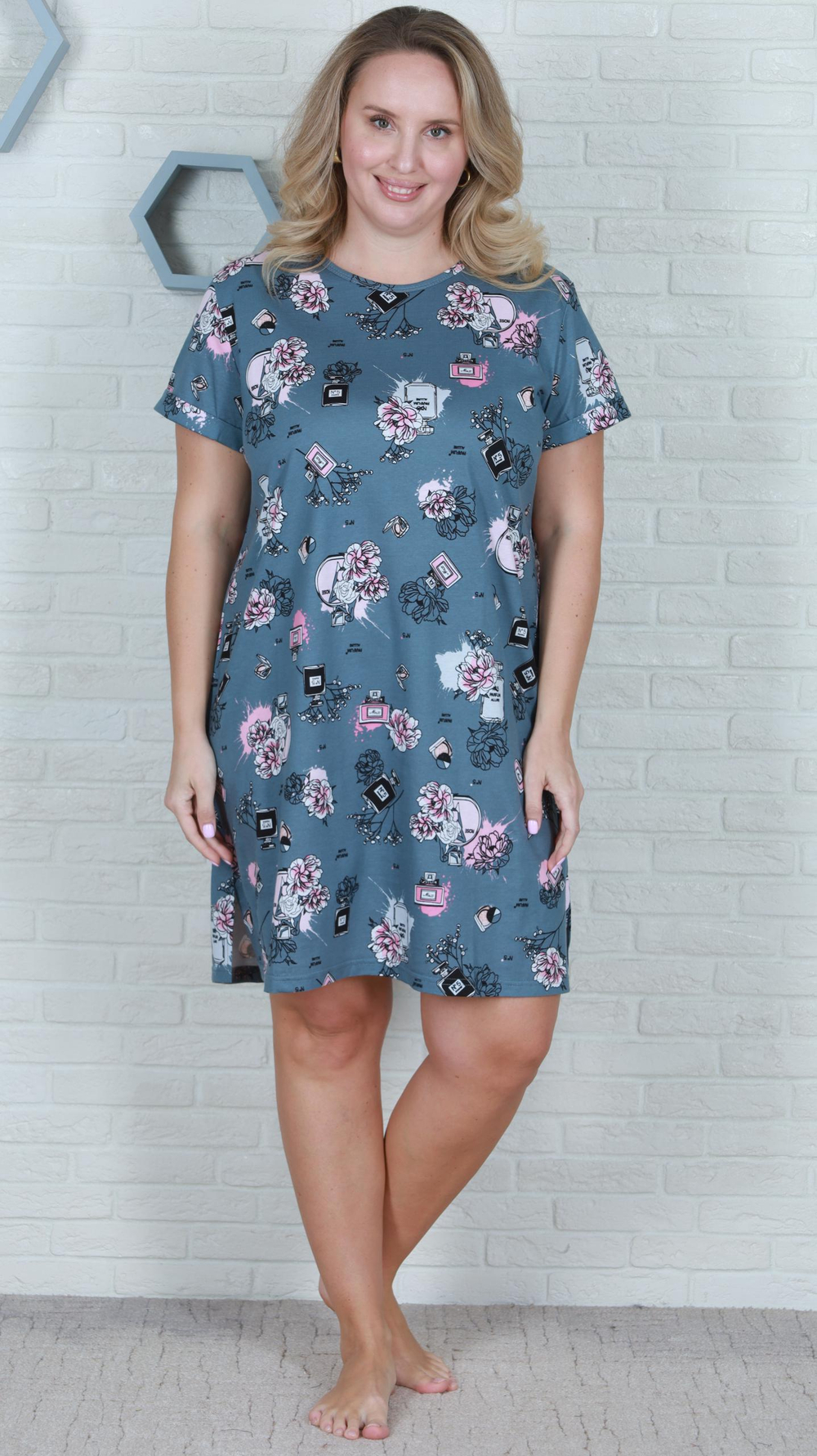 232500 Туника женская, микс (54/56)