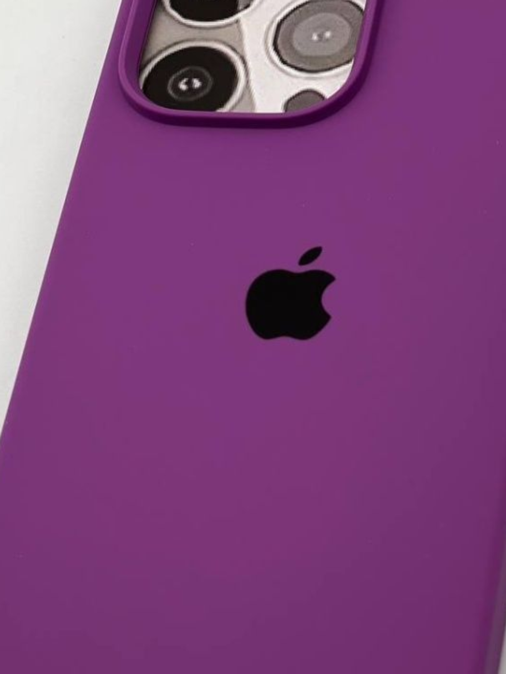 Накладка iPhone 14 Pro силикон бургунди