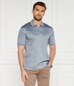 Поло Penrose 38 BOSS BLACK - голубой(50469360)