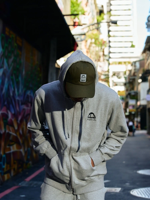 Толстовка MANTO FIGHT COMPANY серая