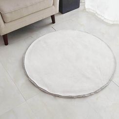 Коврик Плюшевый (серый) 100х100