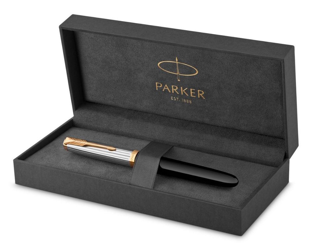 Ручка перьевая Parker 51 Premium Black (2169030) 3