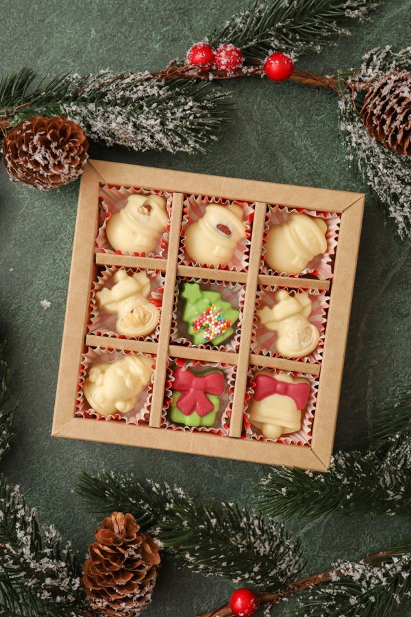 Фигурные новогодние конфеты