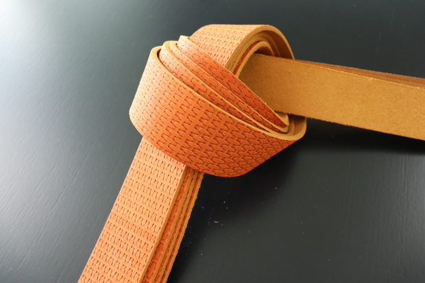 Ременная заготовка Рыжая + Плита Плетение