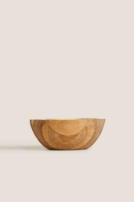 ZARA HOME ОВАЛЬНАЯ ПИАЛА, СВЕТЛО-БЕЖЕВЫЙ
