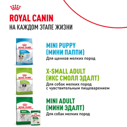 Royal Canin X-Small Puppy Корм сухой для щенков очень мелких размеров до 10 месяцев - 1,5 кг