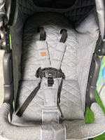 Коляска детская MOWBaby "CROSS" RA089 Gold Grey