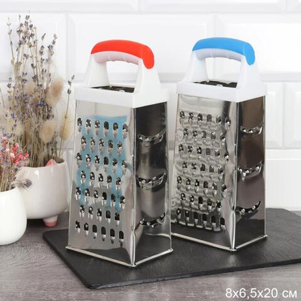 Терка 4 грани 20 см / F-678/ уп 144/ 20х8,5х6,5/ 0,087