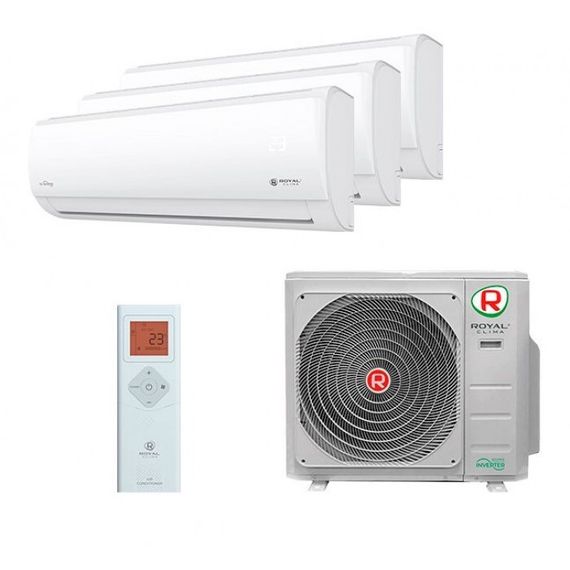 Мульти сплит система Royal Clima на 3 комнаты (35+35+35 кв.м) TRIUMPH