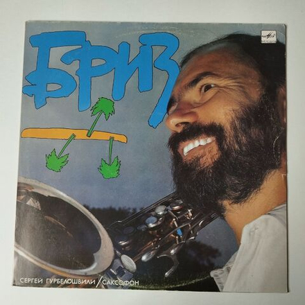 Винтажная виниловая пластинка LP Сергей Гурбелошвили Бриз (СССР 1989)