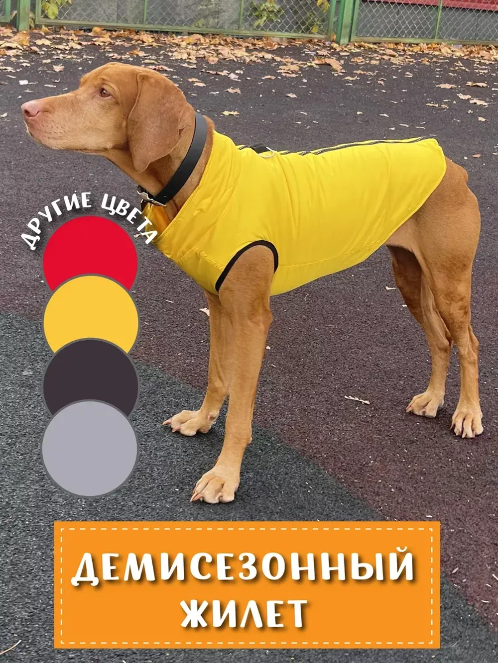 Зимний жилет для собак куртка