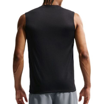 Мужская теннисная футболка Nike Dri-Fit Legend Sleeveless - black/matte silver