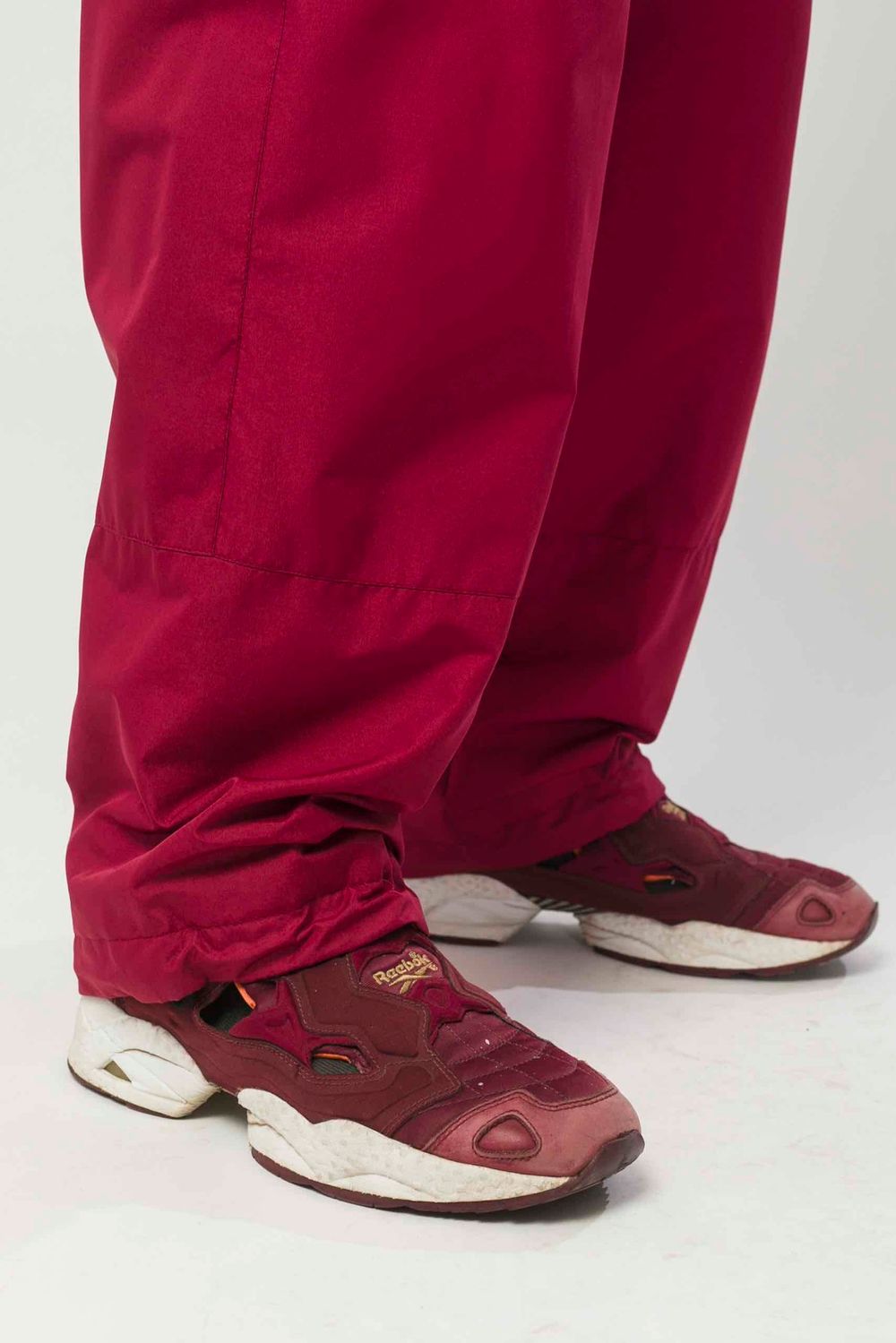 Штаны Codered Square Pants Wide бордовые