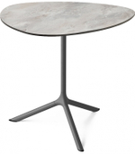 Стол ламинированный обеденный складной Scab Design Tripe Maxi Folding, антрацит, каменный