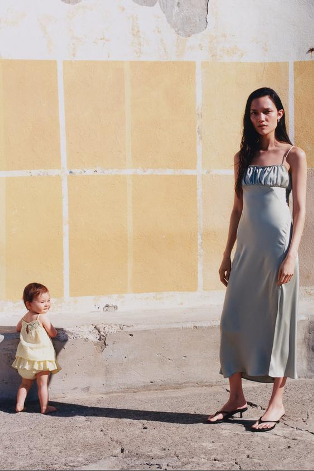 ZARA ТРУСЫ С ВЫШИВКОЙ И ВОЛАНОМ, ВАНИЛЬНЫЙ