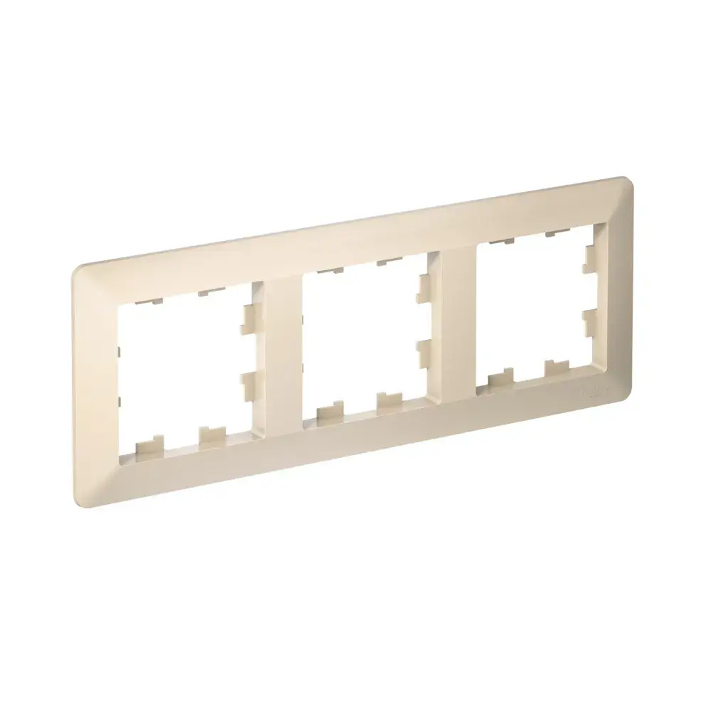 ATLASDESIGN AIR 3-постовая РАМКА, БЕЖЕВЫЙ/дымчатый белый