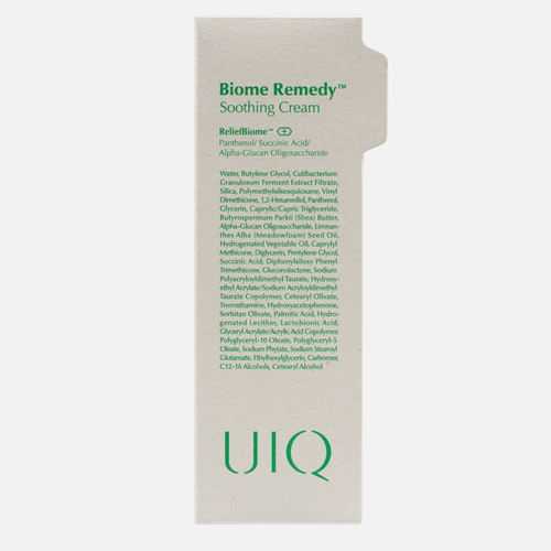 UIQ Biome Remedy Soothing Cream Успокаивающий гель-крем с пробиотиками для сияния, 50 мл