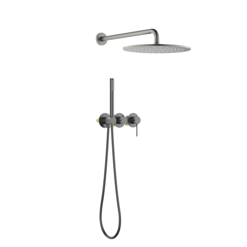 Душевая система встроенная Timo Saona SX-2349/18SM черное золото