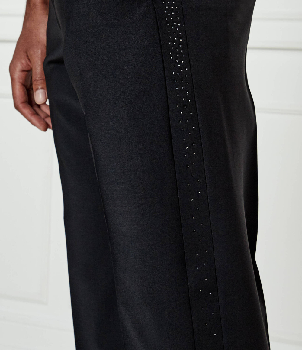 Хлопковые штаны Paul Tux BOSS BLACK - черный(50531193)