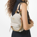 Michael Kors Slater Extra-Small Logo Convertible Backpack White