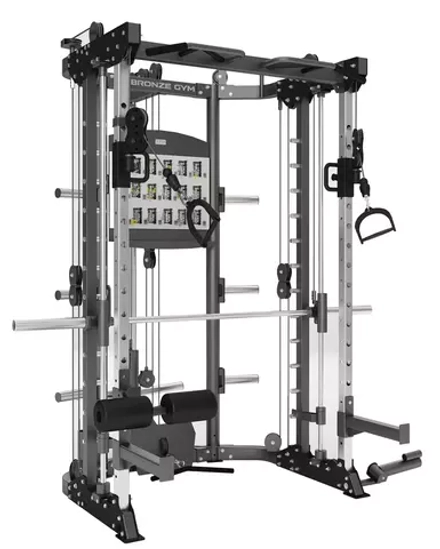 Многофункциональный силовой комплекс нагружаемый дисками профессиональный BRONZE GYM TRUCK