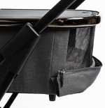 Детская коляска Peppy Tecla 3 в 1 с автокреслом Rise Shadow Antrazit Chrome Edition (Графитовый)