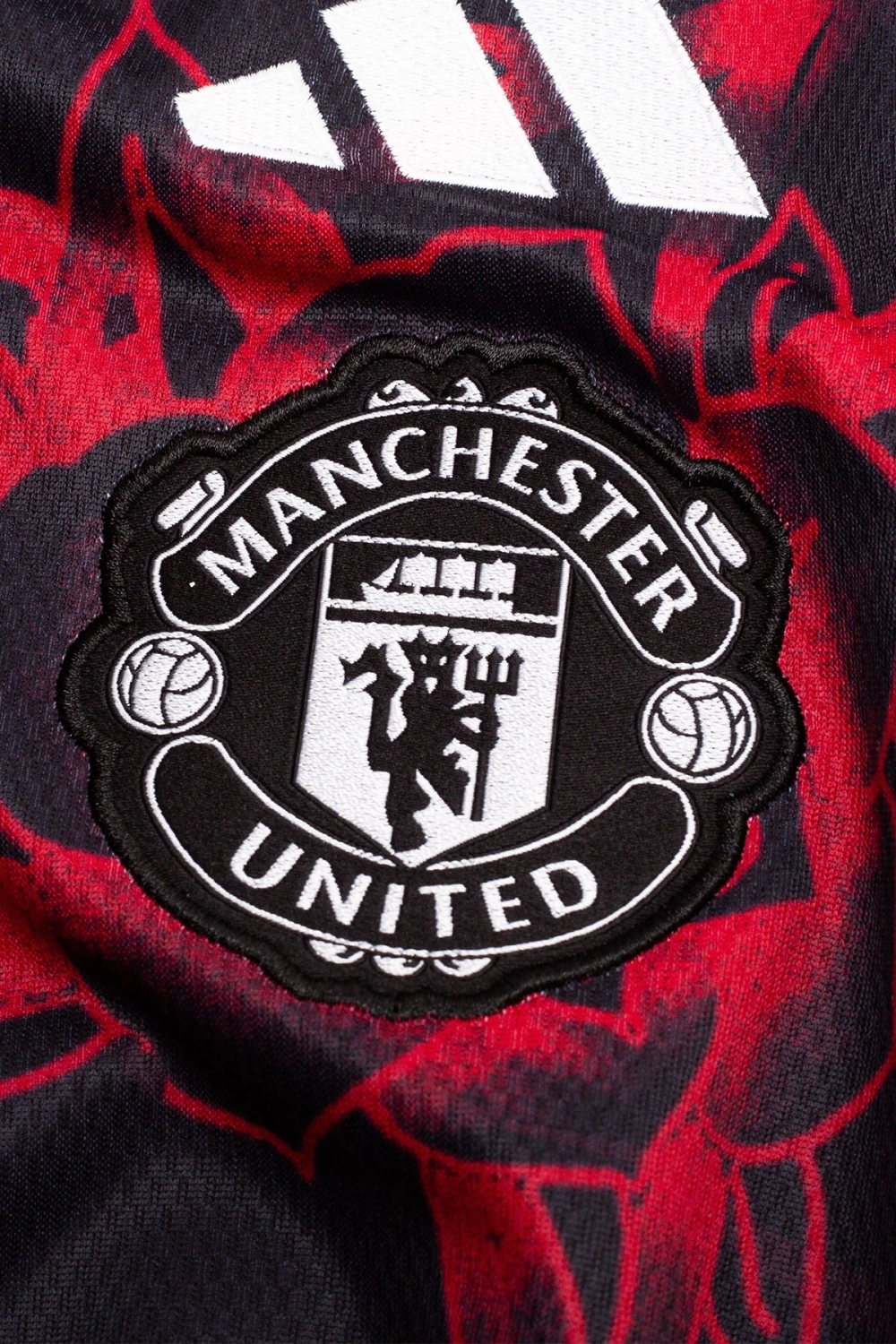 Футболка с длинными рукавами adidas Manchester United 26/27 Pre-Match - черный