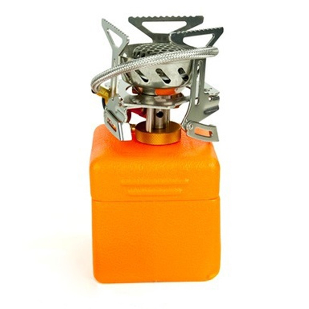 Tramp горелка туристическая складная со шлангом TRG-047 (сталь, латунь, алюминий)