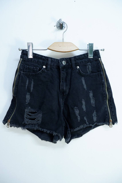 Шорты с молнией сбоку, визуально 42 размер