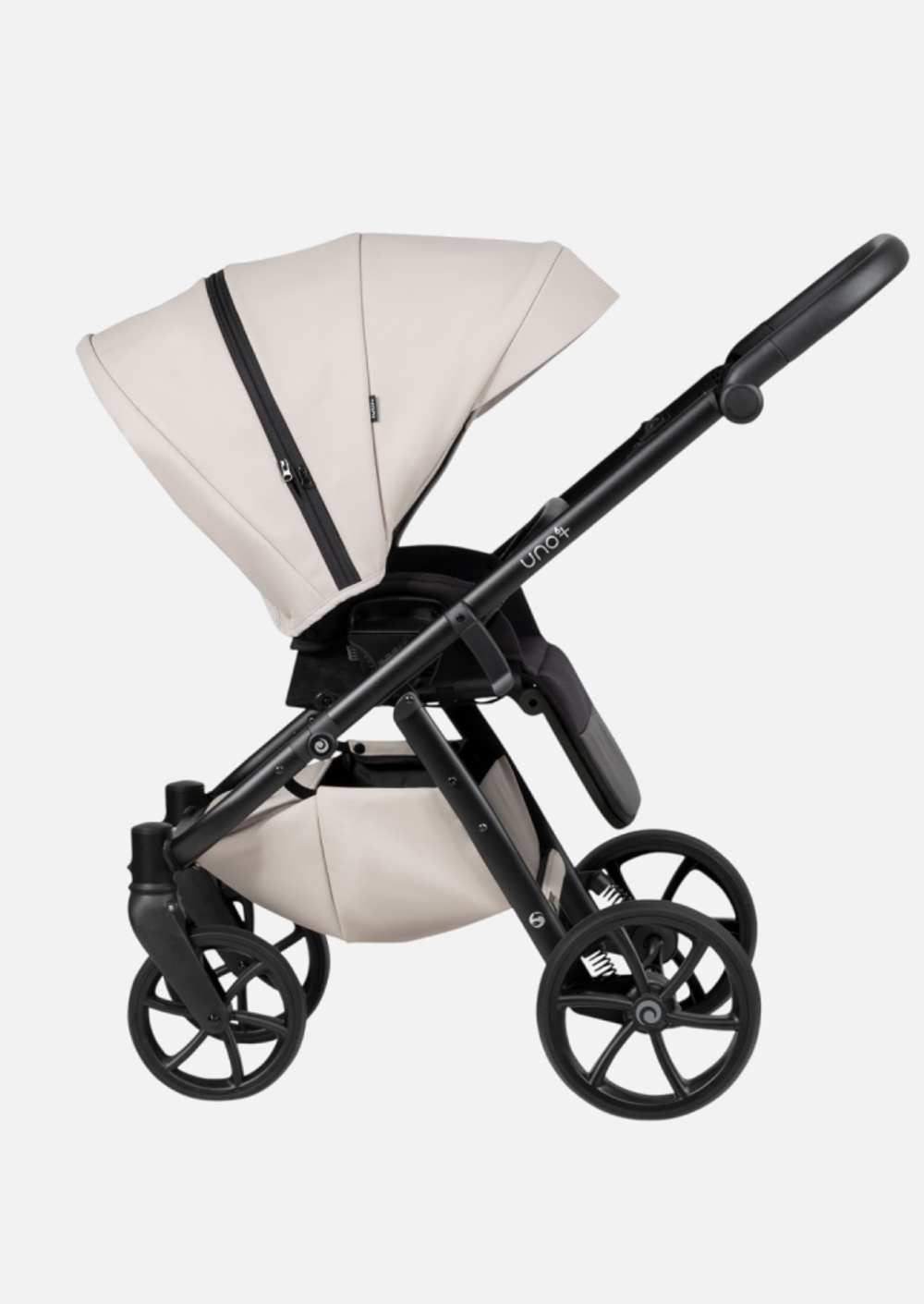 Tutis Коляска 2 в 1 UNO 6+ Leather Latte