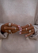 Кольцо «Колос» мятый